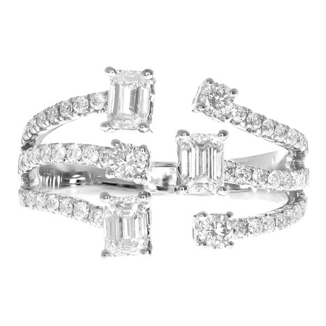 Gouden ring met SI1 (H) Diamanten (CIRARI)