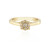 I2 Brown Diamond Silver Ring