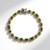 Bracciale in argento con Smeraldo Zambia (Gems en Vogue)