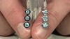 Pendientes en plata con Zircón de Ratanak Kirí