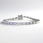 Bracciale in argento con Opale Australiano