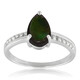 Bague en argent et Ammolite