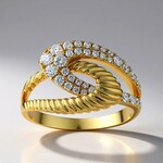 Anello in oro con Diamante I1 (H) (CIRARI)