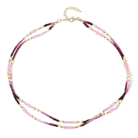 Edelstein-Silberhalskette (Riya)