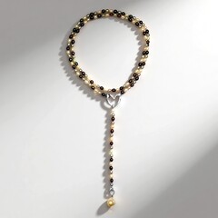 Collana in argento con Perla d'Acqua Dolce Bianca