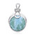 Ciondolo in argento con Larimar