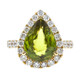 Anello in oro con Sfene (CIRARI)