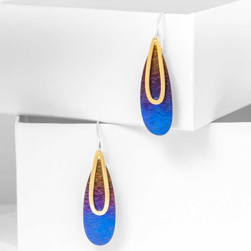 Zilveren oorbellen (dagen)