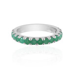 Anello in argento con Smeraldo Socoto