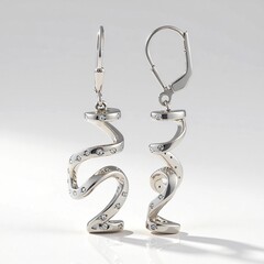 Orecchini in argento con Zircone