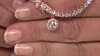 Zilveren armband met een witte topaas (Adela Silber)