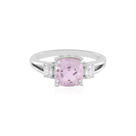 Brasilianischer Kunzit-Silberring