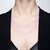 Collar en plata con Berilo fantasía