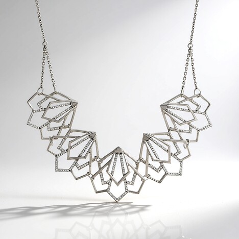 Collier en argent et Zircon