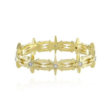 Lupenreiner (F) Brillant-Goldring (LUCENT DIAMONDS)