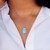 Ciondolo in argento con Larimar