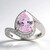 Anello in argento con Kunzite