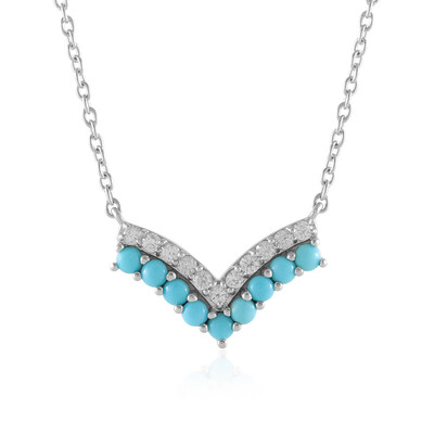 Collana in argento con Turchese Sleeping Beauty
