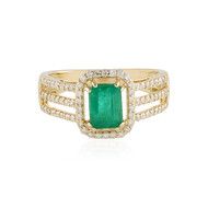 Russischer Smaragd-Goldring (AMAYANI)