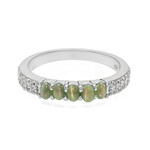 Alexandrit-Katzenauge-Silberring