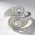 Bague en argent et Zircon