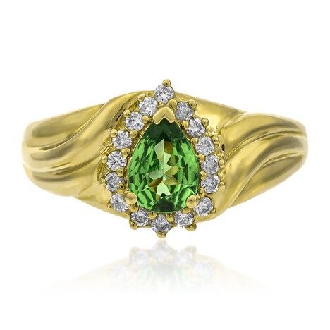 AAA-Tsavorit-Goldring (CIRARI)