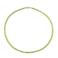 Collana in argento con Peridoto
