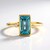 Anello in oro con Zircone Ratanakiri (Adela Gold)