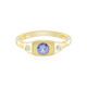 Anello in argento con Tanzanite