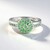 Anello in argento con Tsavorite della Tanzania