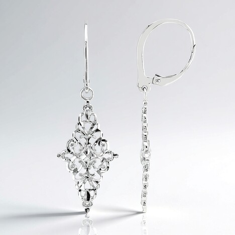 Boucles d'oreilles en argent