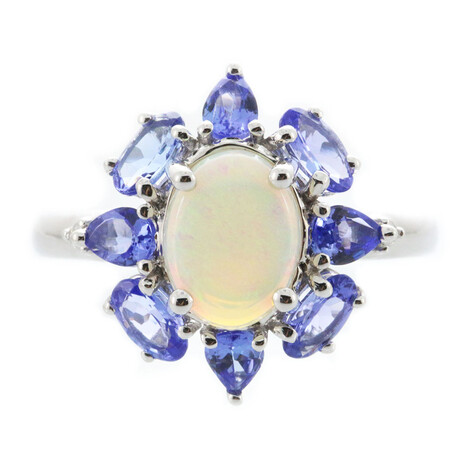 Australischer Opal-Goldring (CIRARI)
