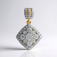 Colgante en oro con Diamante VVS1 (G) (Annette)