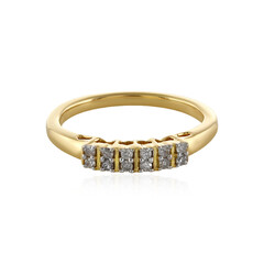 Anillo en plata con I1 (I) Diamante