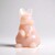 Figurine et Quartz rose