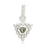 Brasilianischer Alexandrit-Silberanhänger