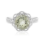 Grüner Amethyst-Silberring (Ornaments by de Melo)