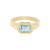 Sky Blue Topaz Silver Ring