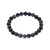 Brazalete con Obsidiana plateada