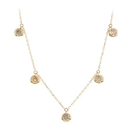 Collana in oro con Diamante Fancy SI2 (CIRARI)