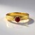 Anello in argento con Zircone Rosa
