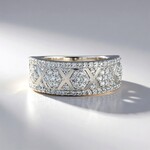 Anello in argento con Zircone