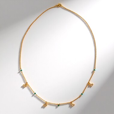 AAA-Sambia-Smaragd-Goldcollier (de Melo)
