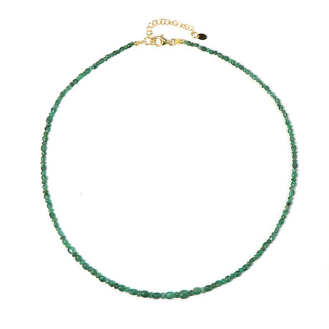 Collier en argent et Emeraude de Zambie