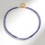 Collana in argento con Tanzanite