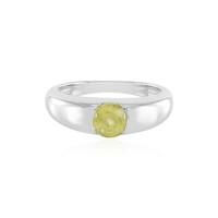 Bague en argent et Sphène