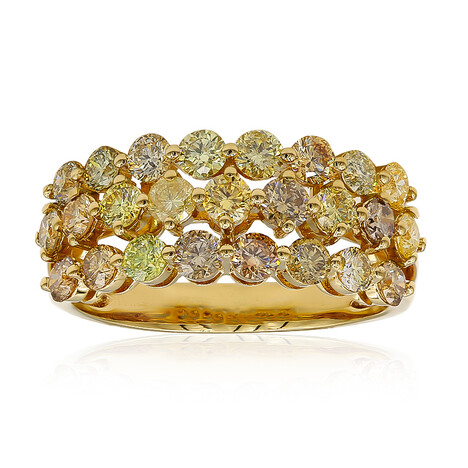 Bague en or et Diamant fancy SI2 (CIRARI)