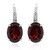 Orecchini in argento con Granato Mozambico