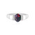 Anello in argento con Opale Mezezo
