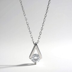 Collana in oro con Diamante SI1 (H)